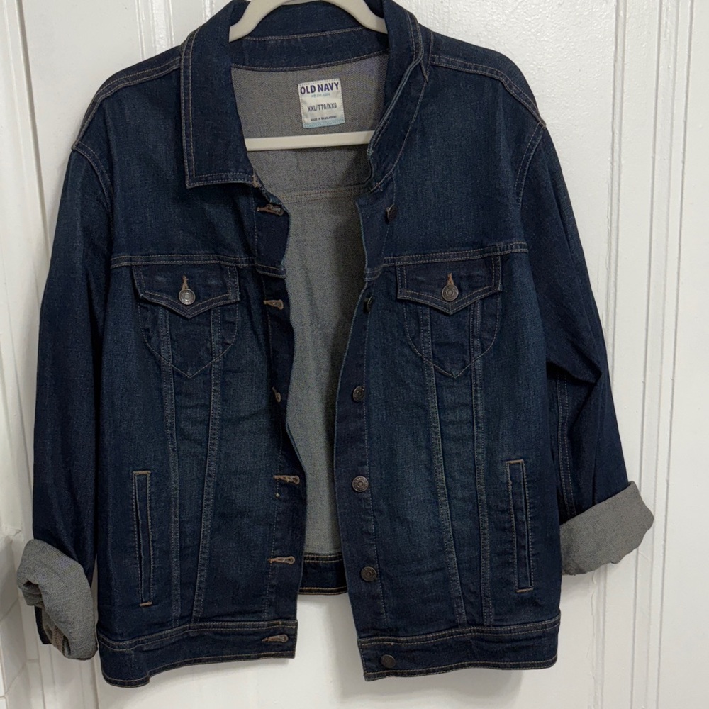 Old Navy Dark Blue Jean Jacket